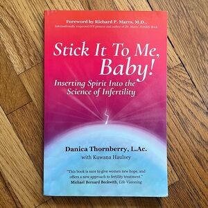 Stick It To Me, Baby! Inserting spirit into the science of infertility paperback